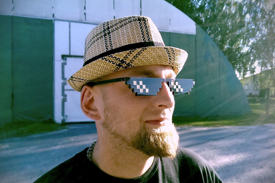 Deal With It Pixelated Sunglasses