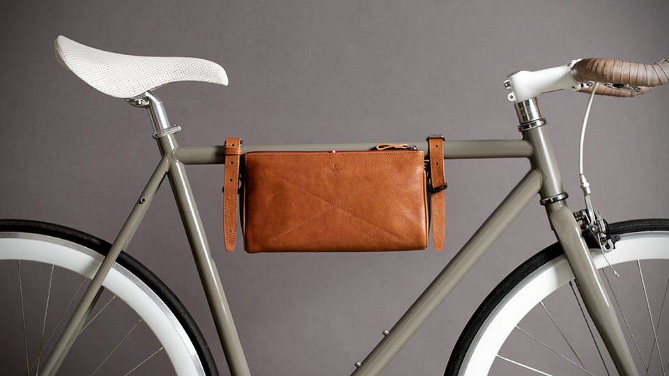 Leather Bicycle Seat Bag  The Edit  KNSTRCT