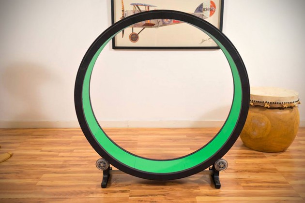 One Fast Cat Exercise Wheel For Cats