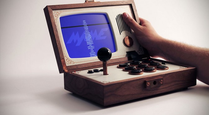 R-Kaid-R Portable Arcade Gaming Device by Love Hulten