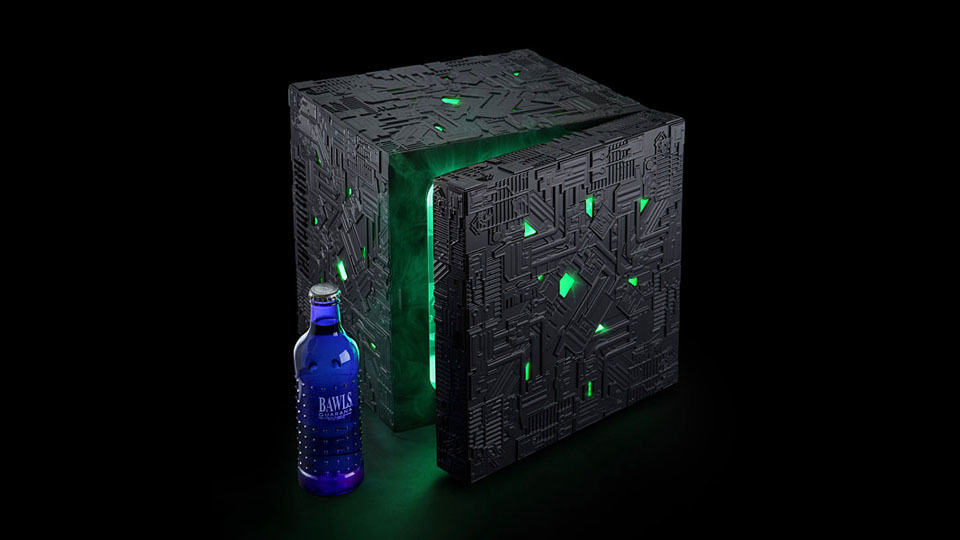 Star Trek Borg Cube Fridge