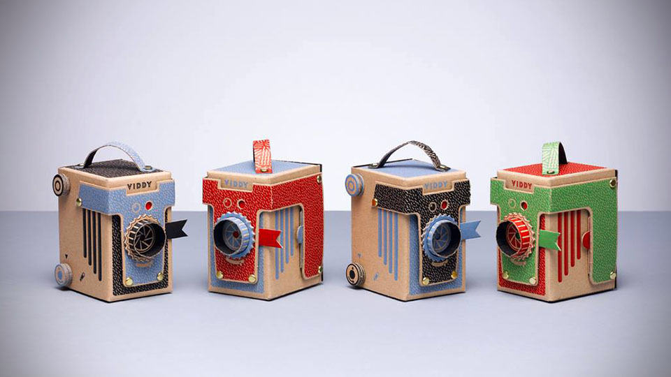 VIDDY DIY Cardboard Pinhole Camera Kit