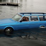 This Dude Turned A Volvo 240 Wagon Into A Delightful Amphibious Vehicle