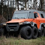 Avtoros Shaman 8×8 ATV Is An Off-road Beast That Can Maneuver Sideways.