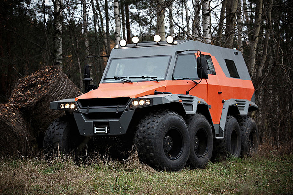 Avtoros Shaman 8x8 All-Terrain Vehicle