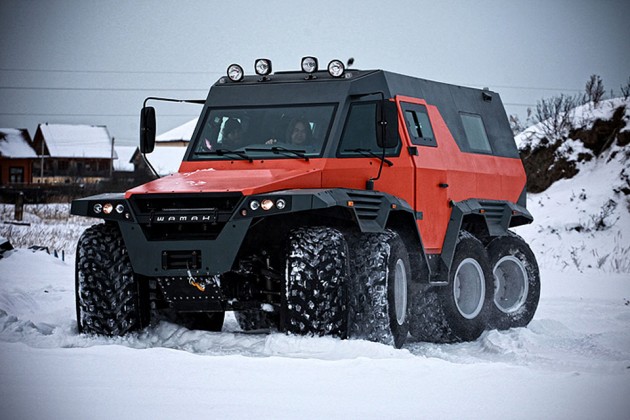 Avtoros Shaman 8x8 All-Terrain Vehicle