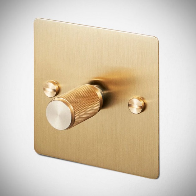 Buster & Punch Light Switches - Brass