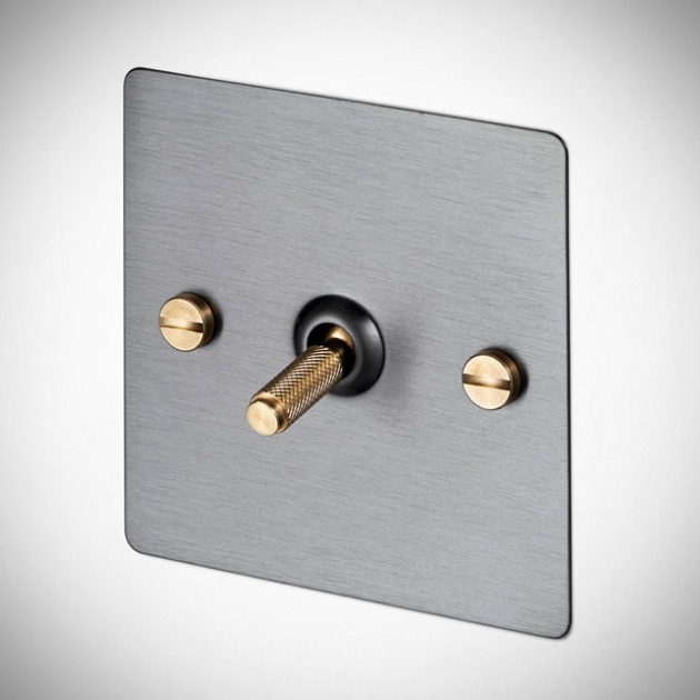 Buster & Punch Light Switches - Brass and Steel