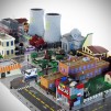 Custom LEGO Town of Springfield