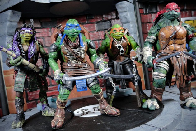 Custom Movie-accurate Teenage Mutant Ninja Turtles Action Figure Set