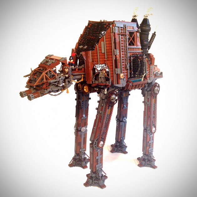 Custom Steampunk LEGO Star Wars AT-AT