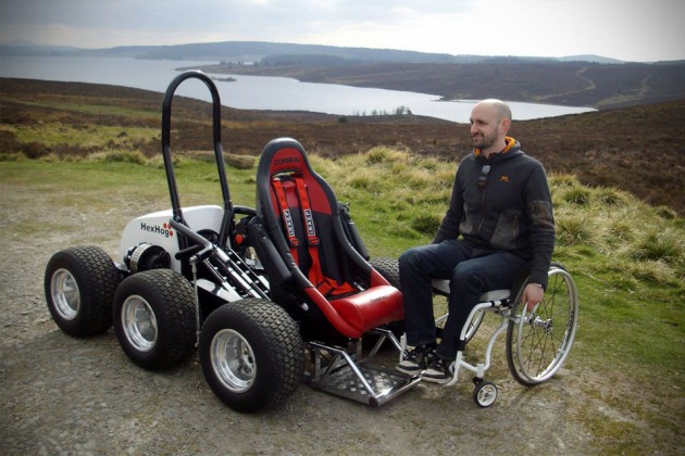 Hexhog All-Terrain Wheelchair