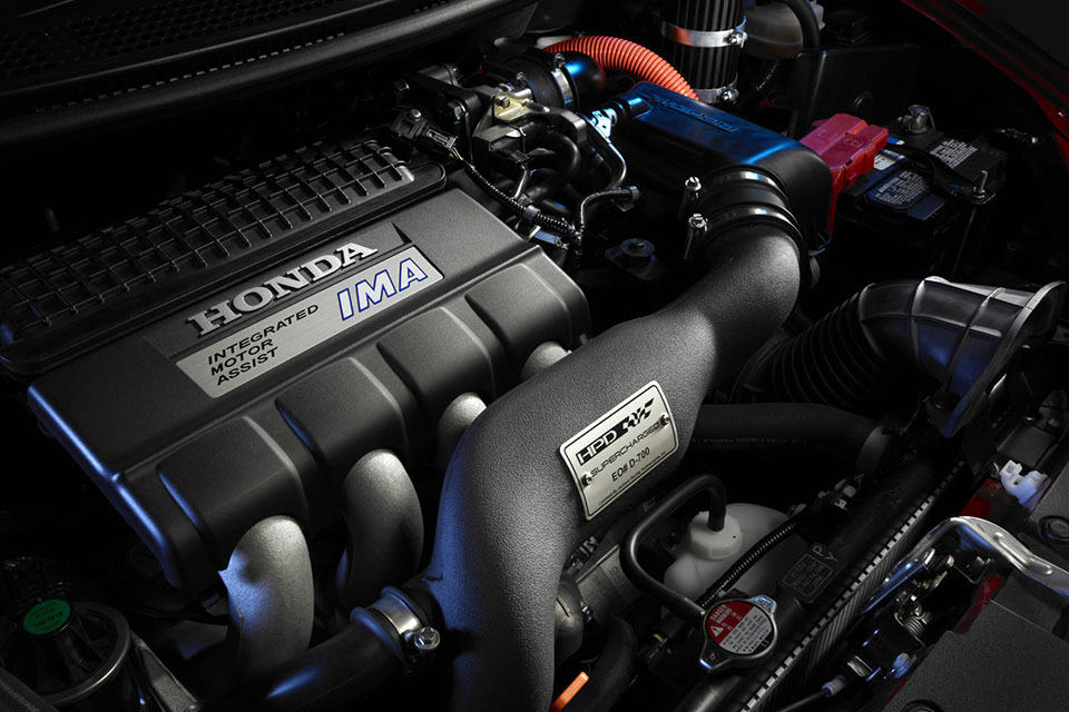 Honda Supercharger Kit for CR-Z Sport Hybrid Coupe