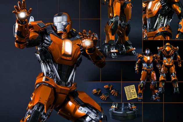 Iron Man 3 Peacemaker Mark XXXVI 1/6th Scale Collectible Figure By Hot Toys