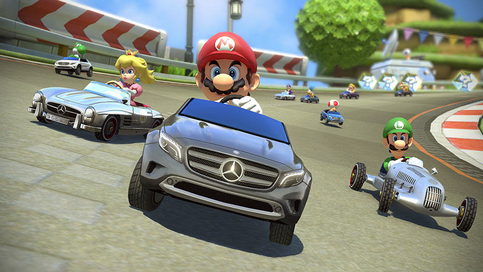 Mario Kart 8: Mercedes Karts