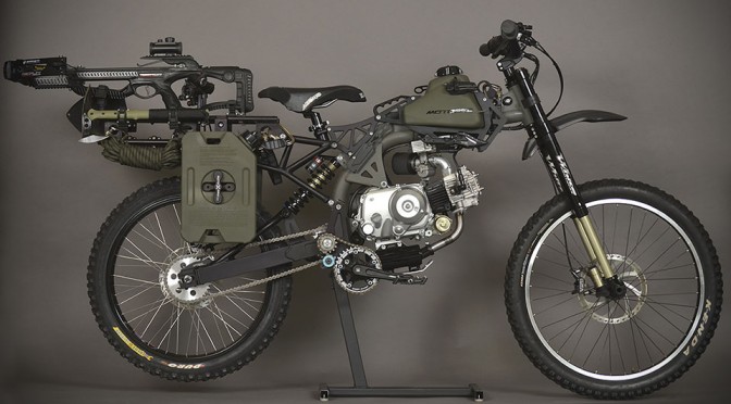 Motoped Survival Bike: Black Ops Edition