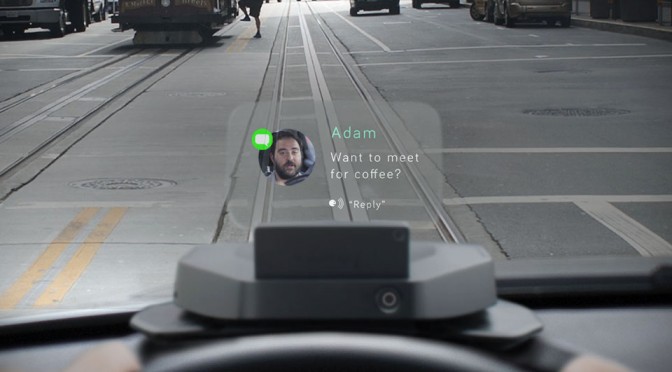 Navdy Portable Head-up Display