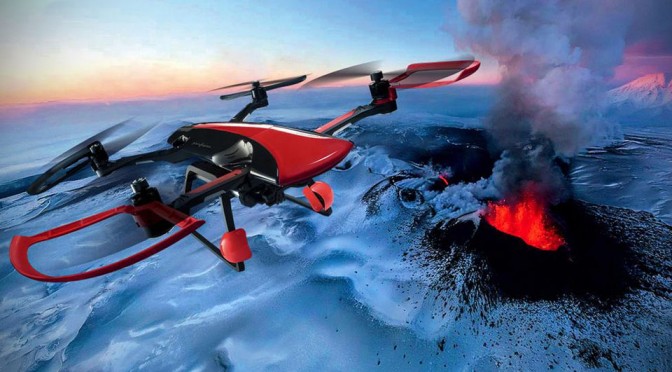 Sky Rider Quadcopter Drone Designed By Pininfarina