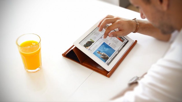 iPad Leather Case & Stand by Chivote