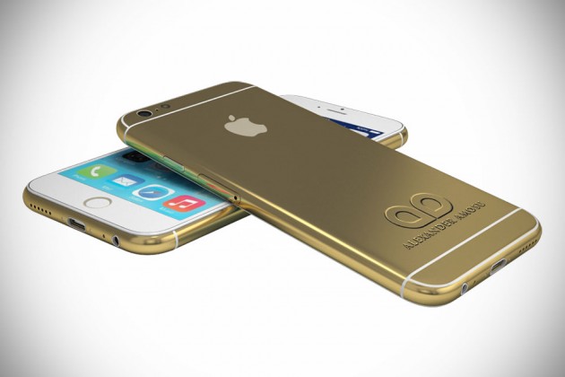 Amosu 24ct Gold iPhone 6