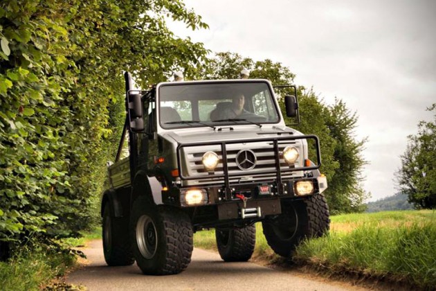 Arnold Schwarzenegger's Custom 1977 Unimog U1300 SE 6.4