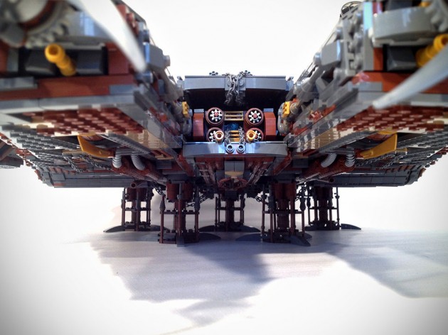 Custom Steampunk LEGO Star Wars Millennium Falcon