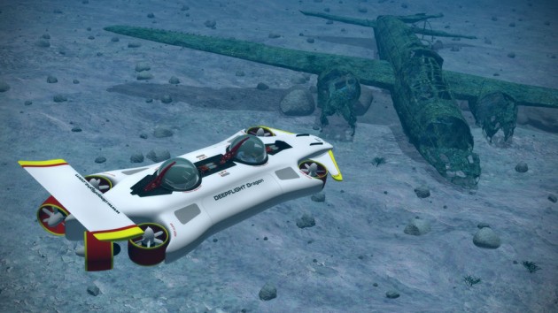 DeepFlight Dragon Personal Submarine