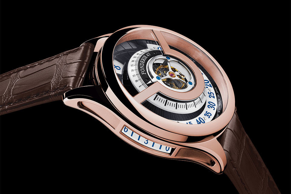 Fonderie 47 Inversion Principle Red Gold Watch