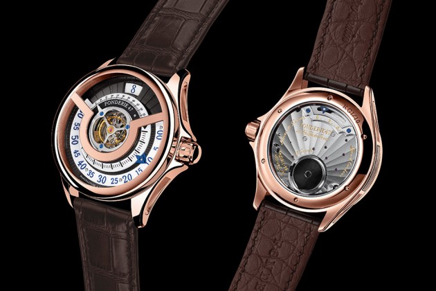 Fonderie 47 Inversion Principle Red Gold Watch