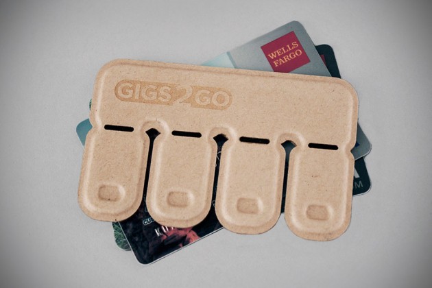 Gigs 2 Go Is The Tab Stickers Of The Flash Drive World, Lets You Store Large Files for Easy Sharing
