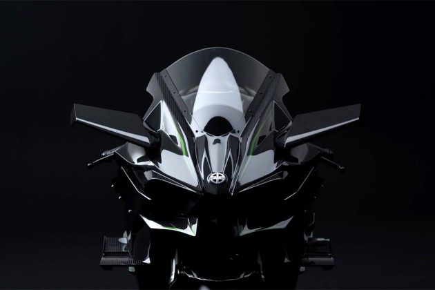 Kawasaki Ninja H2R Racing Bike