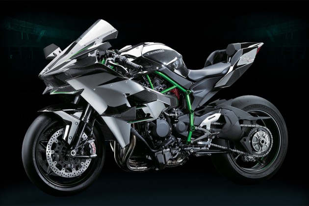 Kawasaki Ninja H2R Racing Bike