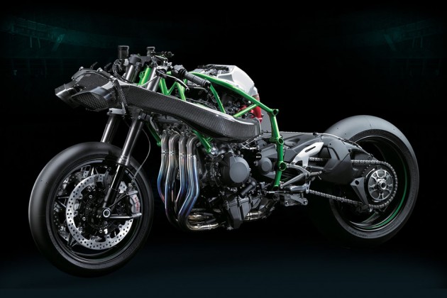 Kawasaki Ninja H2R Racing Bike