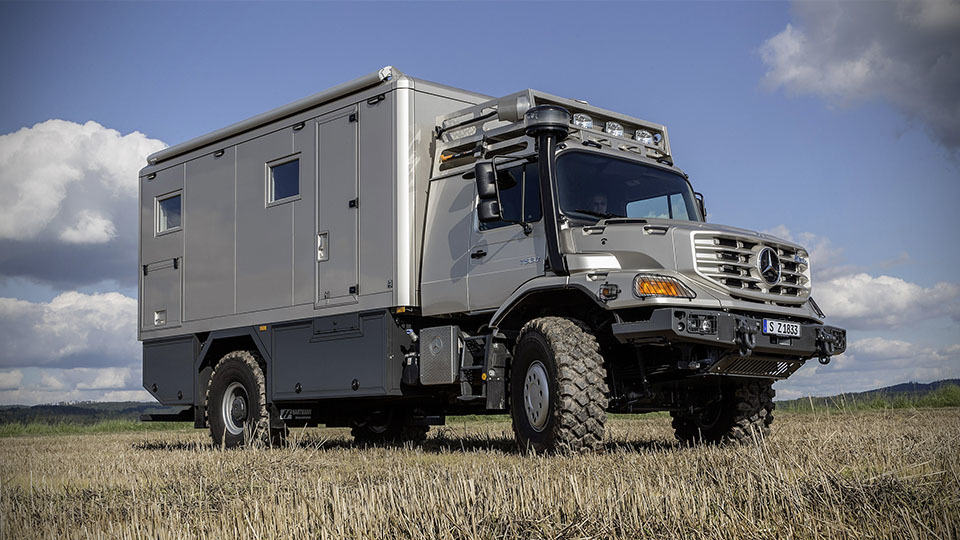 Extreme Off Road Mobile Home Mercedes Benz Zetros With 