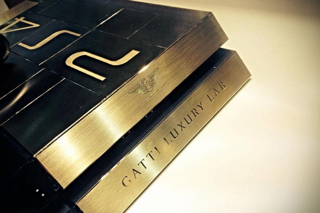 Solid Gold PS4 by Gatti Luxury Lab