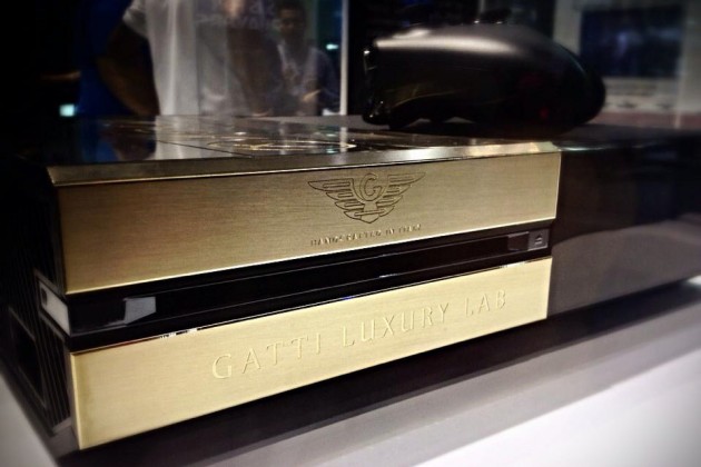 Solid Gold Xbox One by Gatti Luxury Lab