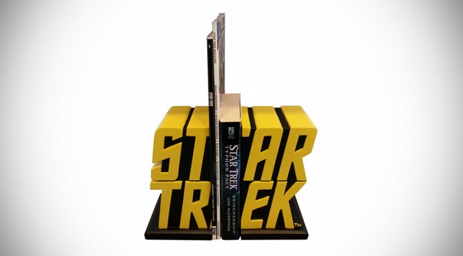 Star Trek Logo Bookends TOS Exclusive