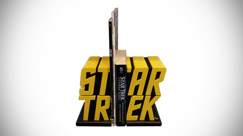 Star Trek Logo Bookends TOS Exclusive