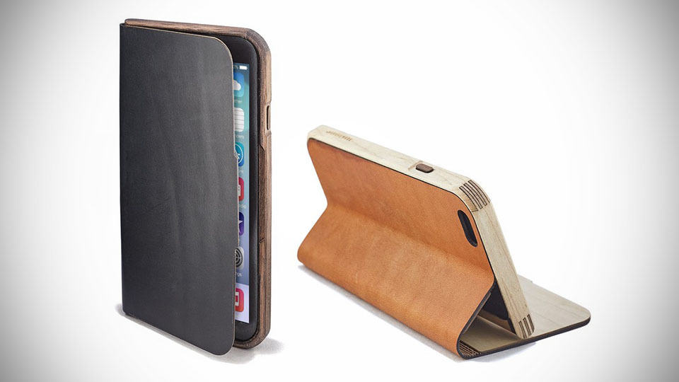Wood & Leather Case for iPhone 6