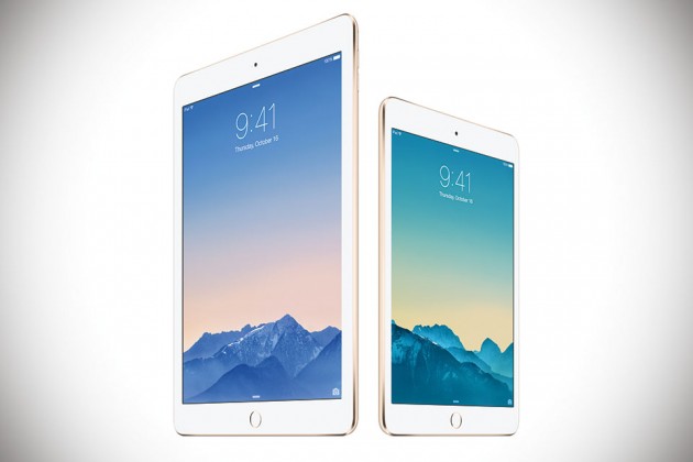 Apple iPad Air 2 and iPad mini 3