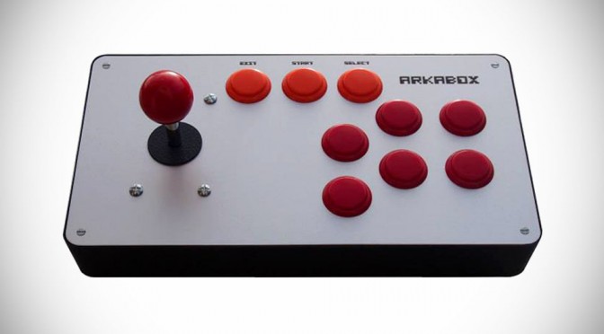 retro gaming joystick console