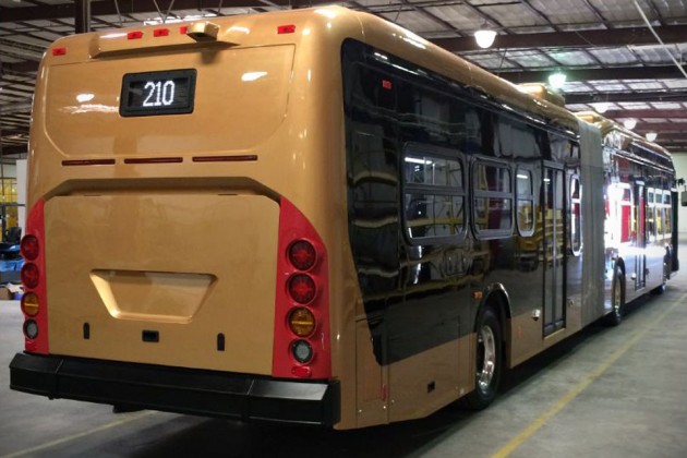 BYD Lancaster Articulated 60-foot eBus