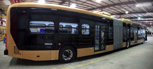 BYD Lancaster Articulated 60-foot eBus