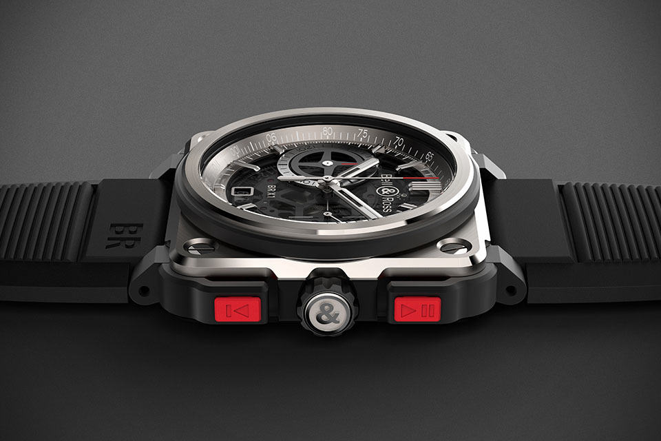 Bell & Ross BR-X1 Skeleton Chronograph Watch