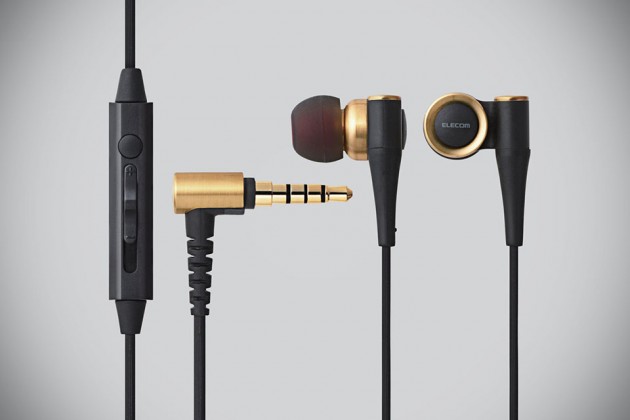 Elecom EHP-CH1000SGD High-Resolution In-Ear Headphones