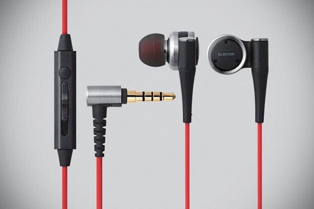 Elecom EHP-CH2000SSV High-Resolution In-Ear Headphones