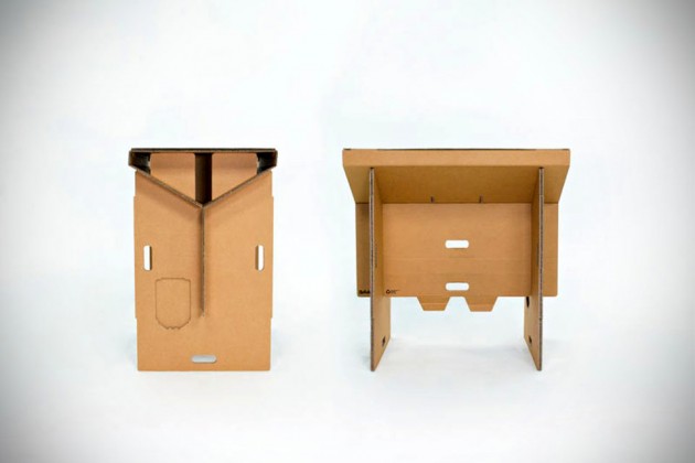 Refold Cardboard Standing Desk