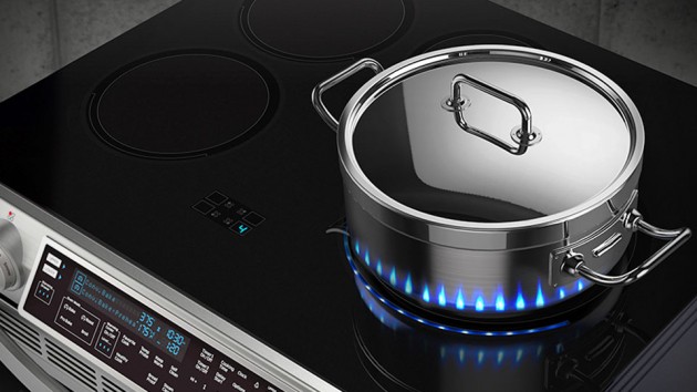 Samsung NE58H9970WS Slide-in Induction Chef Collection Range with Flex Duo Oven