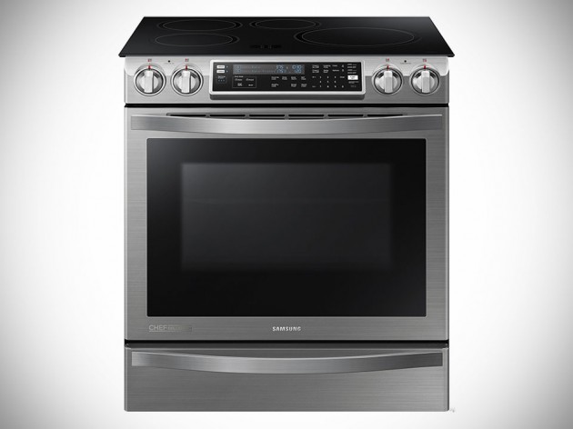 Samsung NE58H9970WS Slide-in Induction Chef Collection Range with Flex Duo Oven