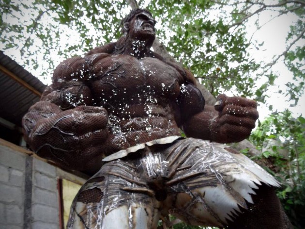 Scrap Metal Hulk by Old Steel Art